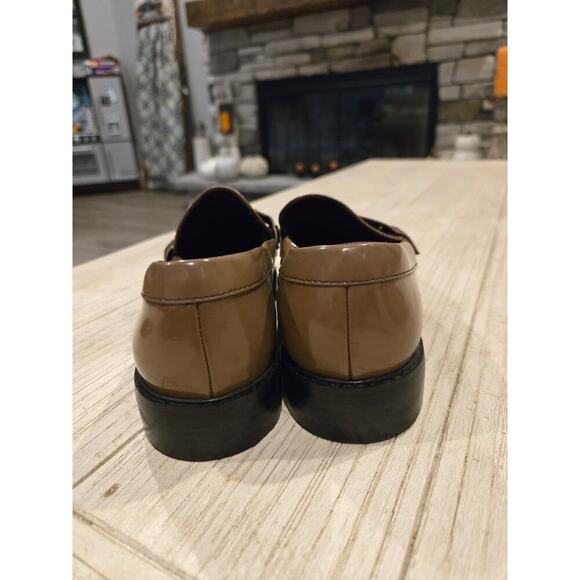 Franco Sarto Women's Tassel Loafers Brown Size 7.5M Casual Shoes - Picture 4 of 10